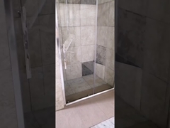 6mm clear glass shower screen