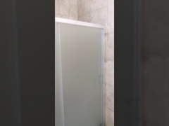 6mm frost glass sliding door shower enclosure